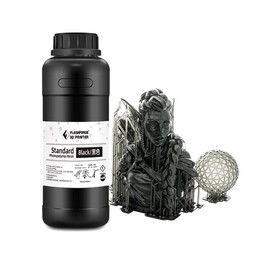 FlashForge LCD 3D Printer Standard Resin 500ml - Black