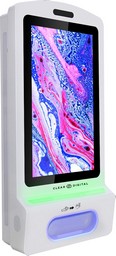 Optional Stand for Clear Touch Gel - Hand Sanitizer Station and Digital Display