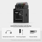 Bambu Lab P1S + AMS Pro 2 Combo Bundle with Filament Buffer (For Single AMS)