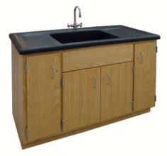 Hann BC-152S-PO Clean Up Sink With Molded Polyolefin Top