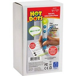 Hot Dots® Talking Pen, Set of 6 