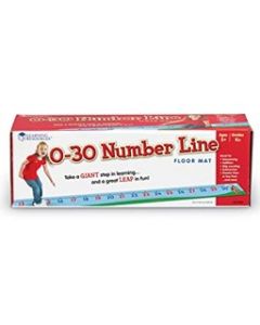 0-30 Number Line Floor Mat
