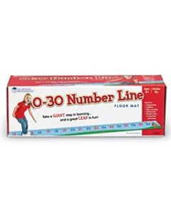 0-30 Number Line Floor Mat