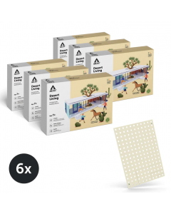 Arckit Desert Living Model House Kit Bundle - 6Pk