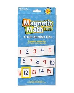 1-100 Magnetic Number Line