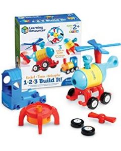 1-2-3 Build It!™ Train/Rocket/Helicopter