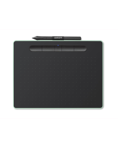 Wacom Intuos Wireless Graphic Tablet with 3 Bonus Software Included - Pistachio Green Medium Box Bluetooth - 1 Year Warranty