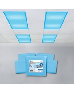Fluorescent Light Filters (Tranquil Blue), Set of 4