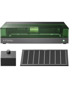 xTool S1 40W with Air Assist and Honeycomb - Black