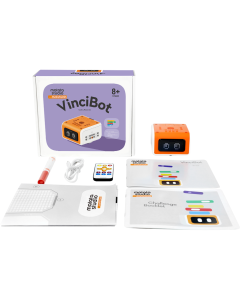 Matatalab VinciBot - Orange-White 8.5x7.2x3in Box