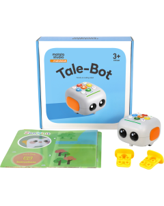 Matatalab Tale-Bot - White-Silver 9.8x9.5x3.2in Box