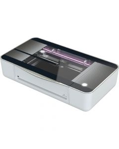 Glowforge Pro HD 45 Watt 3D Laser Cutter - Engraver - White 38x20.75x8.25in Box