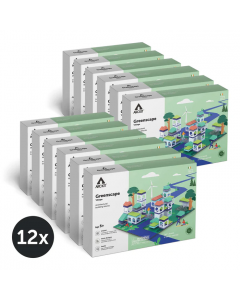 Arckit Greenscape Village Model House Kit Bundle - 12Pk