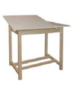 Hann WD-60 Two Section Drawing Table 42x30 Split Adjustable Top