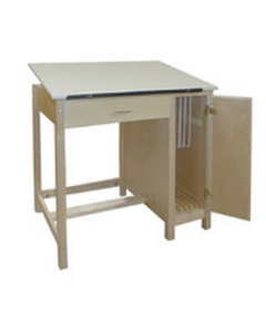 Hann WD-7 Drawing Table & Drawing Board with Storage