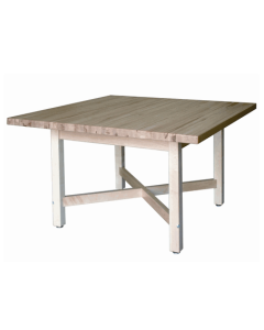 Hann STX-4848 Four Student Art Table 48x48-Maple - M