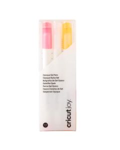 Cricut Joy™ Opaque Gel Pens 1.0 mm, Pink/White/Orange (3 ct)