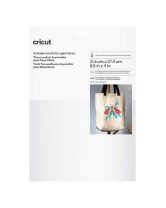 Printable Iron-On For Light Fabrics - US Letter (5 ct)