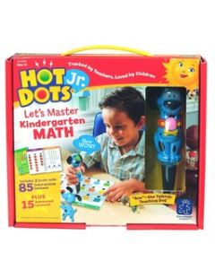 Hot Dots® Jr. Let’s Master Kindergarten Math Set with Ace Pen