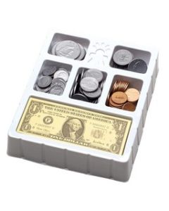 Play Money—Coins & Bills Tray