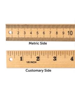 Wooden Meter Stick