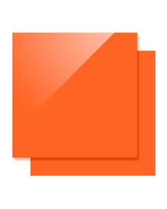 3mm Orange Acrylic Sheet（Opaque,Glossy)-Xtool