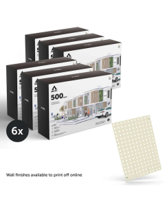 Arckit A500 Architectural Model Building Kit Bundle - 6Pk
