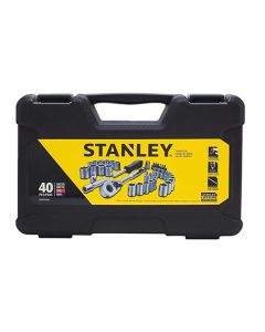 40 Pc 1/4 in & 3/8 in Drive Mechanic's Tool Set