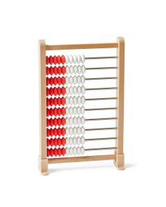 Rekenreks, Mini, 100-Bead, Wood, Set/4