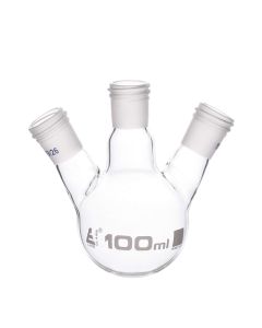100ml Flask Distillation three Neck Screw thread 19/26 Socket Size