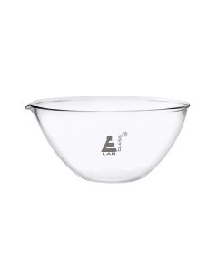 1000 ml Flat Bottom Basin Evaporating Borosilicate Glass 150 mm OD