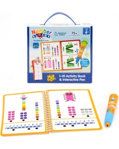 Hot Dots Numberblocks® 1-10 Activity Book