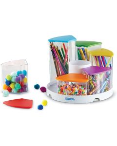 Create-a-Space™ See-Thru Spinning Bins