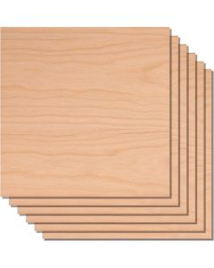 12"x12"x1/8" Cheerywood Plywood (18 pcs)