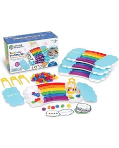 Rainbow Sorting Trays Classroom Edition