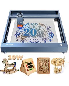 xTool D1 Pro Laser Engraver - 20W-Metal Grey