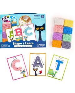 Playfoam Shape & Learn Pete The Cat Groovin' Alphabet