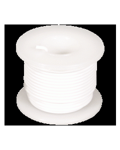 Elenco White 22 AWG Stranded 25 ft.