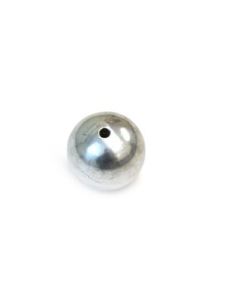 Aluminum Ball, Drilled - 1" (25mm) - Great for Pendulum Demonstrations - Eisco Labs