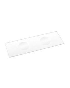 Microscope Slides, With Double Concavity, Pack of 10 - Eisco Labs