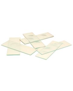 Microscope Slides, With Triple Concavity, Pack of 10 (Discontinued)