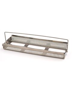 Staining Rack, 50 Slides, Aluminum with Handles - Eisco Labs