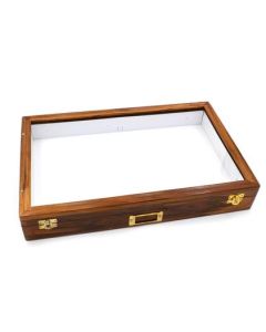 Insect Storage Box - Polished Wood- Eisco Labs