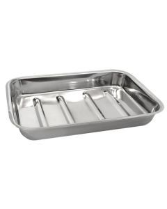 Dissection Tray, 13" x 9" - High Quality Stainless Steel - Eisco Labs