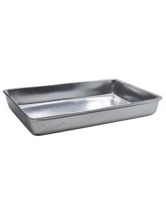 Dissection Tray, 10" x 7" - Without Wax - Aluminum - Eisco Labs
