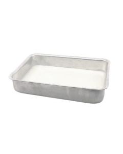 Dissection Tray - Aluminum with Wax-Lined Bottom - 14.7"L x 11.1"W x 3"H - Eisco Labs