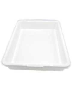Laboratory Tray, 18.5 Inch - Chemical & Temperature-Resistant - Easy to Clean - Polypropylene - Eisco Labs
