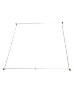 Folding Quadrat - 0.5 Meters Square - Steel Frame - Eisco Labs