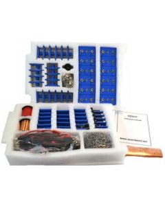 Comprehensive Basic Electricity Kit For Building and Studying Circuits (3 Part Kit) - Eisco Labs