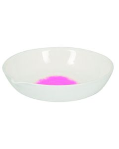 Eisco Labs Evaporating Basin - Porcelain - Flat Form with Spout - 100ml